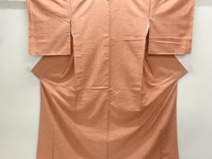 未使用品　宝尽くし手織り紬着物